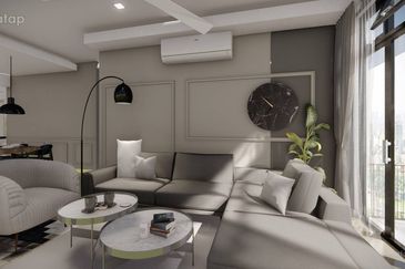 FREEHOLD FULLY FURNISHED CONDOMINIUM HOT IN SUNGAI LONG FOR SALE !!!