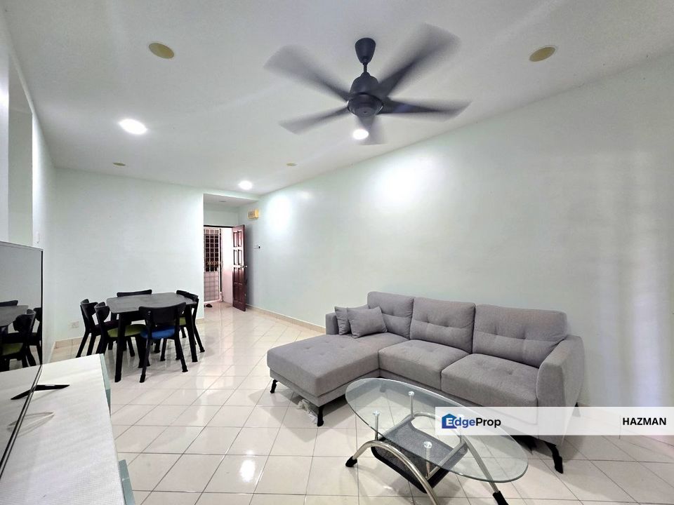 Partly Furnished Ground Floor Unit For Sale, Pangsapuri Cengal, Taman Cheras Hartamas, Cheras, Selangor, Selangor, Cheras