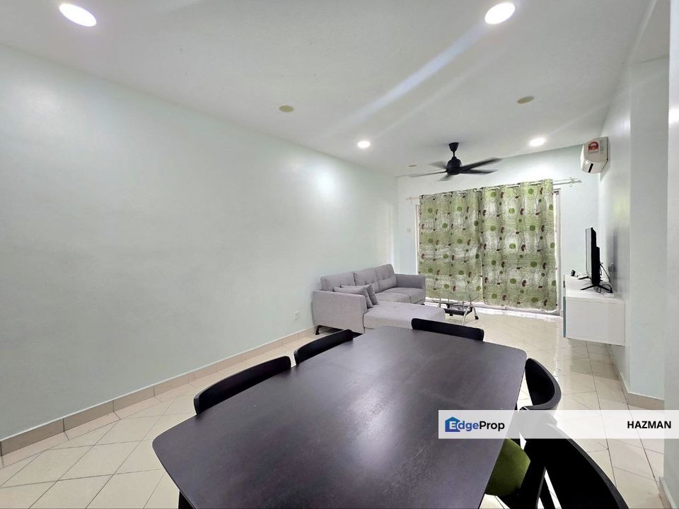 Partly Furnished Ground Floor Unit For Sale, Pangsapuri Cengal, Taman Cheras Hartamas, Cheras, Selangor, Selangor, Cheras