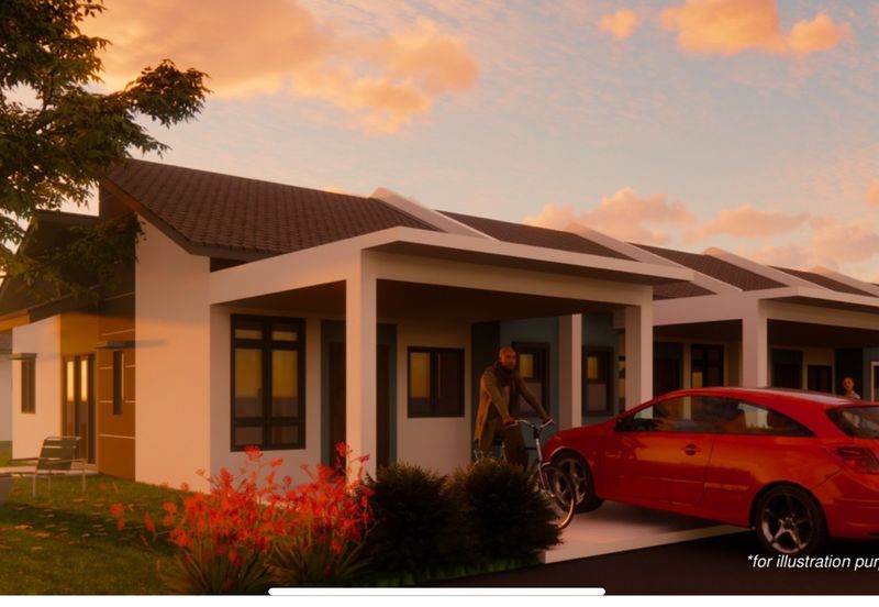 New 1 Storey Terrace 0 Downpayment Puncak Alam 