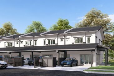 0 Downpayment 2 Storey Terrace Mantin 5min Mantin Town 15min Pajam Toll