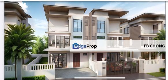 FREEHOLD 3 Storey SEMI D ALL LEGAL FEES FREE Sungai Long CHERAS , Selangor, Kajang