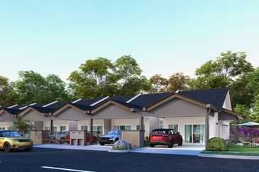 FREEHOLD 0 DOWNPAYMENT New 1 Storey TERRACE FULL LOAN 5min Mantin Town 