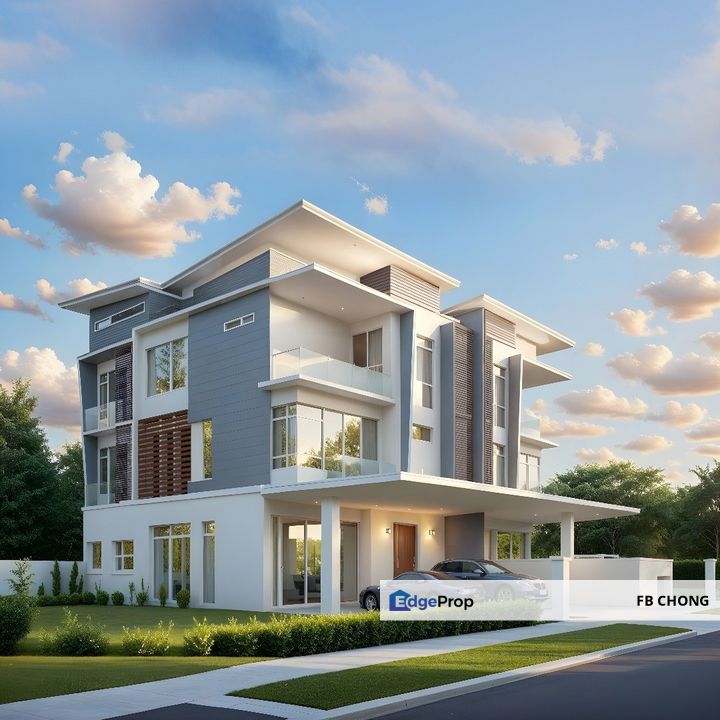 FREEHOLD 3 Storey SEMI D ALL LEGAL FEES FREE Sungai Long CHERAS , Selangor, Kajang