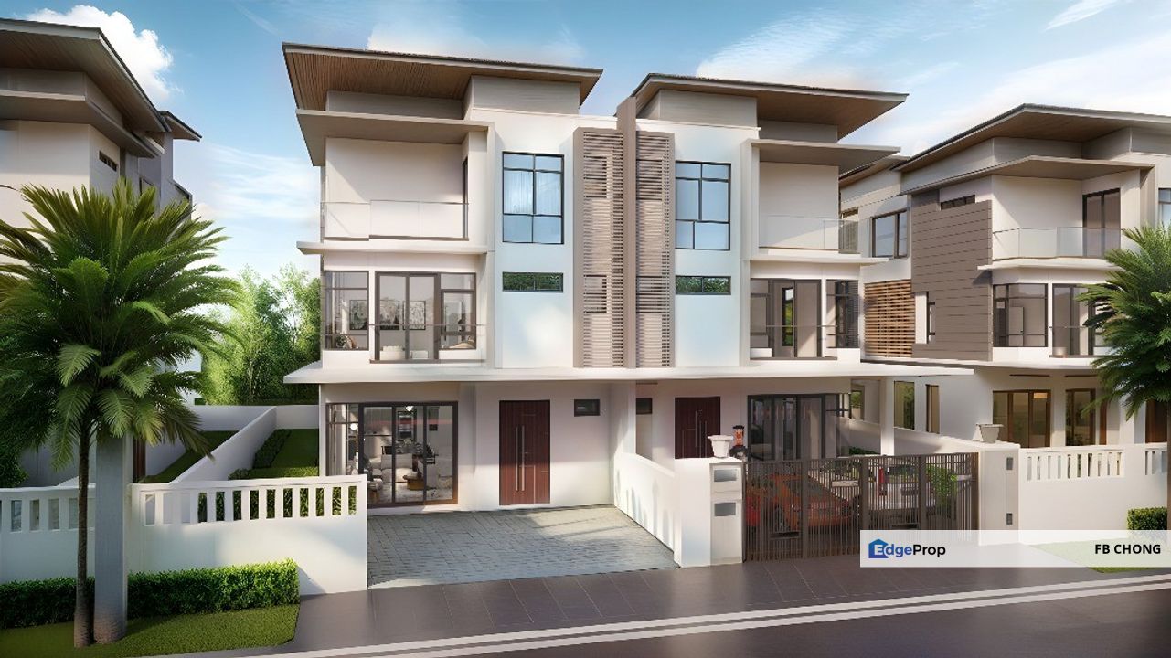 FREEHOLD 3 Storey SEMI D ALL LEGAL FEES FREE Sungai Long CHERAS , Selangor, Kajang