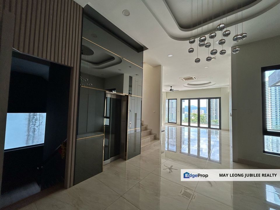 Gated guarded big bungalow with lift, unblocked view, Kuala Lumpur, Country Heights Damansara