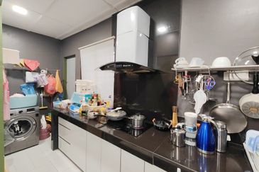 Cheras, Bandar Sungai Long, 2sty Freehold Terrace Landed House Kitchen Full Extend, bandar mahkota cheras, cheras perdana, bandar tun hussein onn,