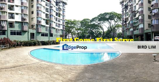 Kepong, Hijau Ria, 3R2B Apartment Greeny View Non Bumi Lot With Title, taman kepong, kepong baru, frim kepong, jinjang, selayang jaya, metro prima,, Kuala Lumpur, Kepong