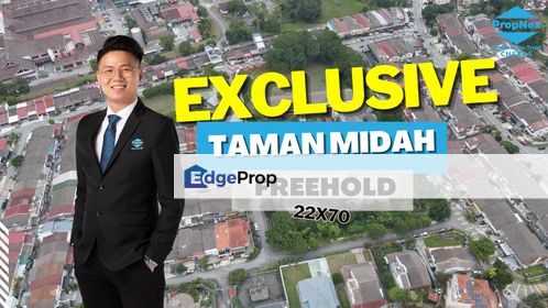 Taman Midah, Cheras, Kuala Lumpur 2 Storey Terrace House For Sale, Kuala Lumpur, Cheras