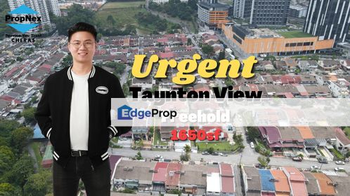 Taman Taynton (Taynton View), Cheras, Kuala Lumpur 2 Storey Terrace House For Sale, Kuala Lumpur, Cheras