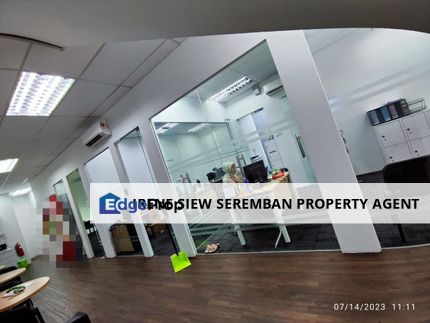1st floor Centrio S2 Nice office End Lot Facing Ikon For Rent, Negeri Sembilan, Seremban