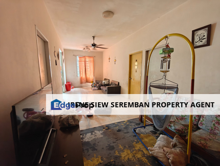 Urgent Renovated 1st Floor Apartment Seremban Putra Sikamat, Negeri Sembilan, Seremban