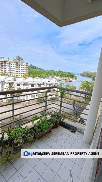 Straits View Villas @ PD Nice view 2 bedrooms serviced apartment partially furnished , Negeri Sembilan, Port Dickson