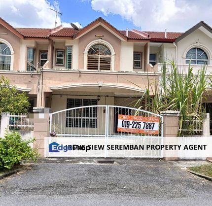 Taman Bukit Kristal 2 storey Superlink Facing North Sum of  house number plate 6, Negeri Sembilan, Seremban