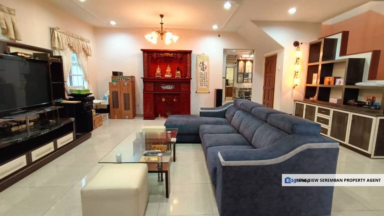 Taman Layang-layang 2 Storey semi d Partially furnished Facing N E house no 5  Big car porch and garden, Negeri Sembilan, Seremban