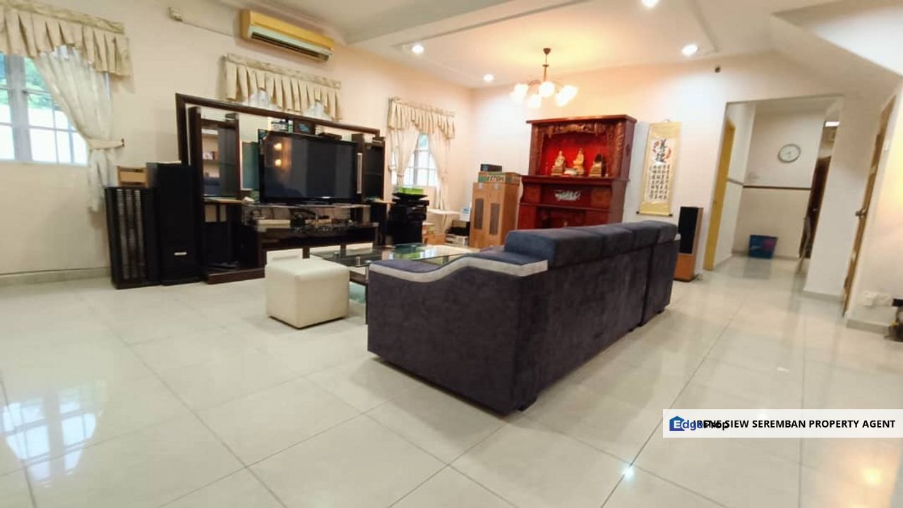 Taman Layang-layang 2 Storey semi d Partially furnished Facing N E house no 5  Big car porch and garden, Negeri Sembilan, Seremban