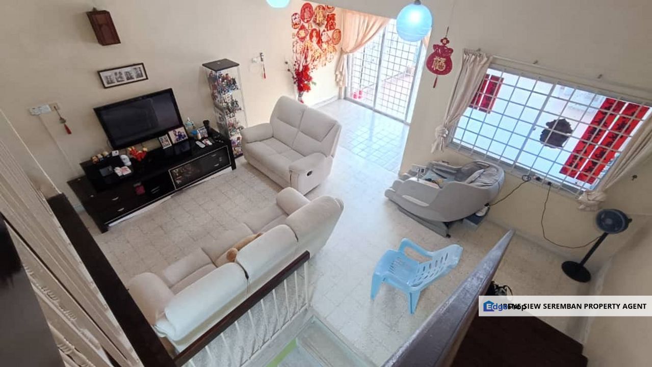 Taman Rasah Jaya 1.5 storey terrace for sale End lot Facing North House no 5, Negeri Sembilan, Seremban