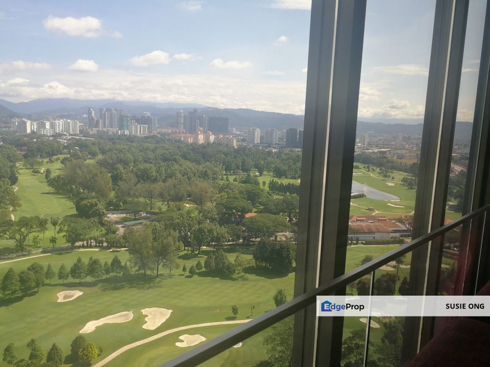 fully furnished high floor with Golf course view , Kuala Lumpur, KL City