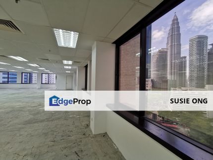 Plaza OSK fitted office space near LRT station, Kuala Lumpur, KLCC