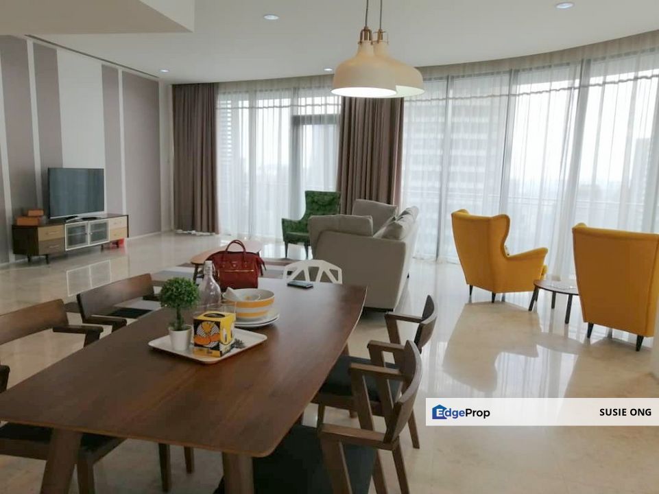 Tastefully Interior furnished with twin tower view, Kuala Lumpur, KL City