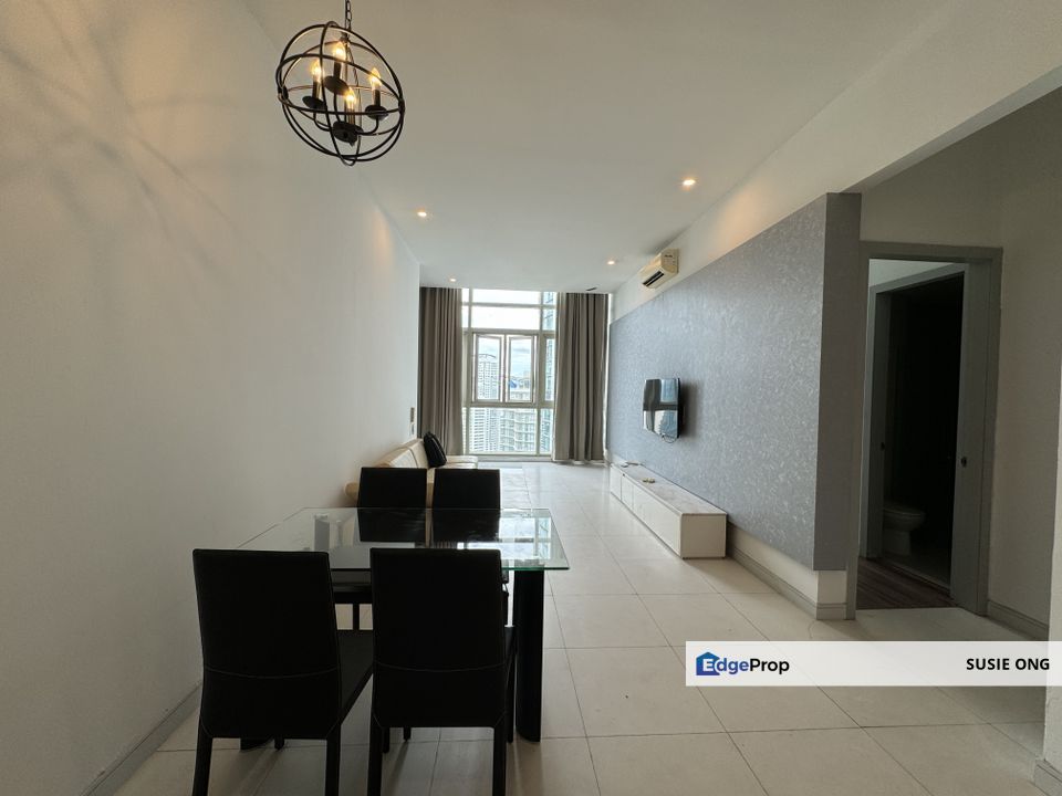 2 bedroom high floor with kl tower view  walking distance to klcc , Kuala Lumpur, KL City