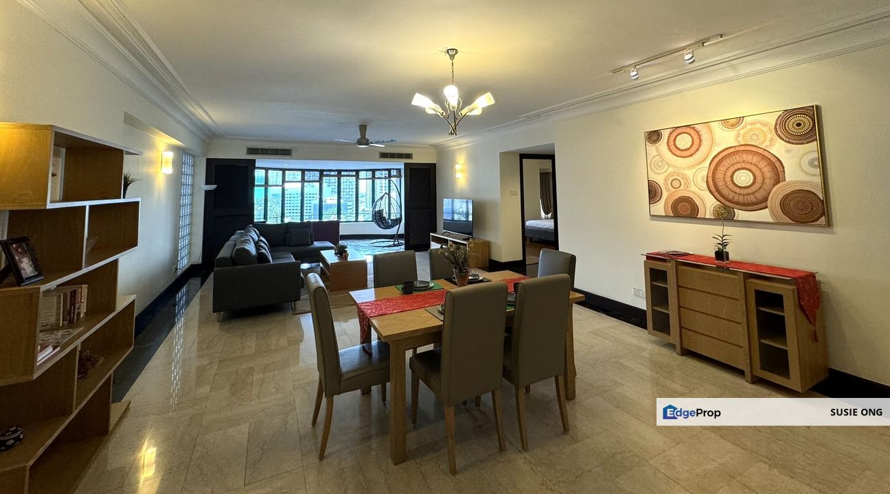 3 bedrooms tastefully furnished and well kept for rent in Bukit Bintang, Kuala Lumpur, Bukit Bintang