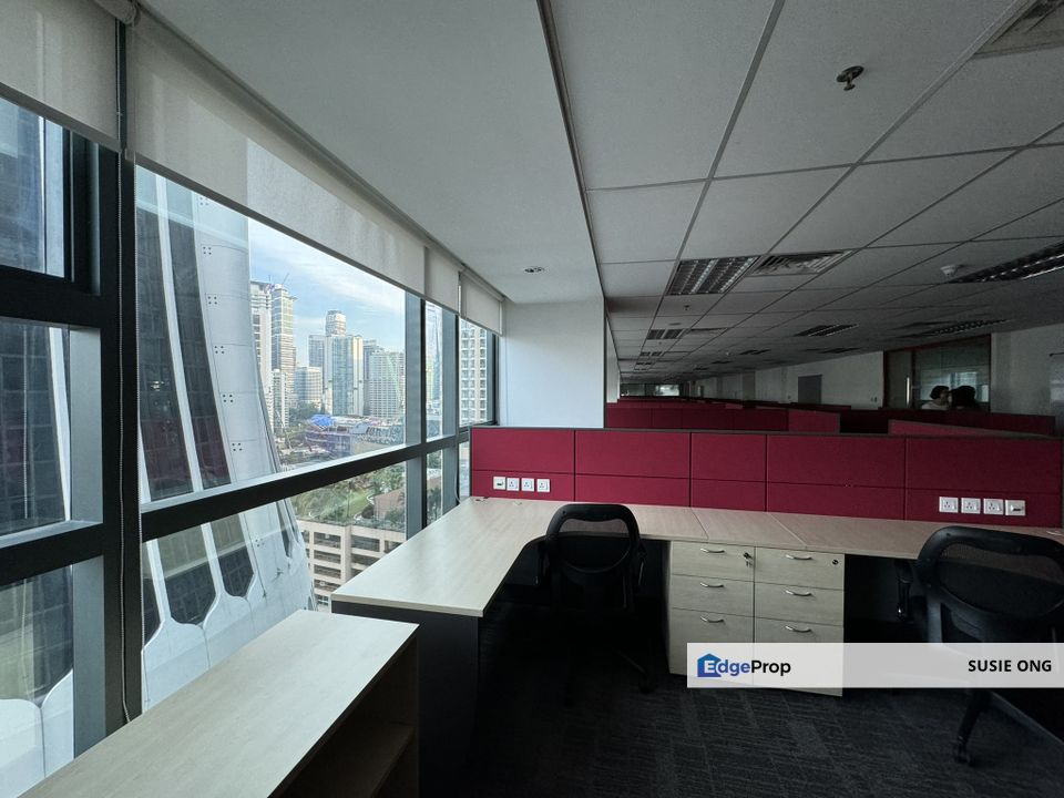 G Tower MSC office near LRT station fitted office, Kuala Lumpur, KLCC