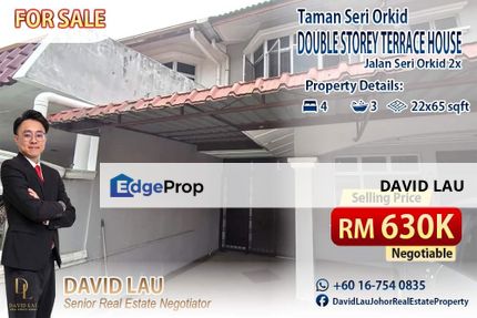 Taman Seri Orkid 2-Storey Terrace House , Johor, Skudai