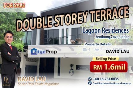 Lagoon Residences Double Storey Terrace House 双层排屋 for Sale, Johor, Masai