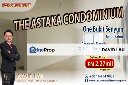 The Astaka Condominium @ One Bukit Senyum (Tower B) 4 Bedrooms 4 Bathrooms, Johor, Johor Bahru