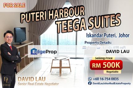 Fully Renovated Teega Suites @ Puteri Harbour for Sale, Johor, 