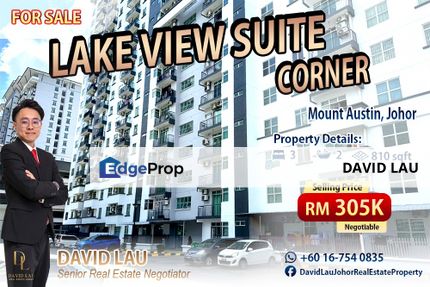 Mount Austin Lake View Suite Corner Unit 3 Bedrooms 2 Bathrooms for Sale, Johor, Johor Bahru