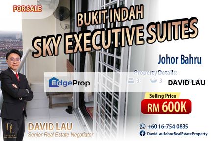 Sky Executive Suite Condo 3 Bedrooms 3 Bathrooms High Floor, Johor, Johor Bahru