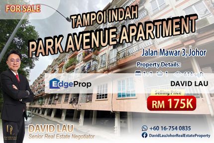 Tampoi Indah Park Avenue Apartment 2 Bedrooms 1 Bathroom, Johor, Tampoi