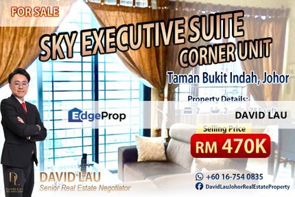Sky Executive Suite 2 Bedrooms 2 Bathrooms High Floor Pool View, Johor, Johor Bahru