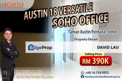 Austin 18 Versatile SOHO Office High Floor, Johor, Johor Bahru