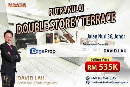 Putra Kulai Double Storey Terrace House 双层排屋 for Sale, Johor, Kulai