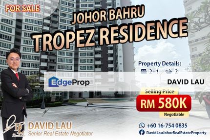 Tropez Residence 公寓 3 Bedrooms 2 Bathrooms Mid-Floor, Johor, Johor Bahru