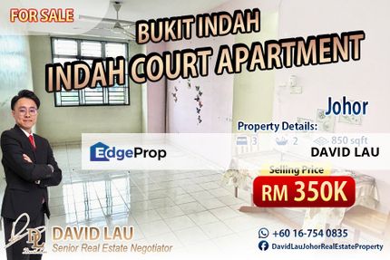 Bukit Indah Indah Court Apartment 公寓 3 Bedrooms 2 Bathrooms Unblock View, Johor, Bukit Indah