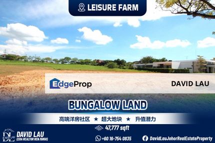 Gelang Patah Leisure Farm Bungalow Land for Sale, Johor, Gelang Patah