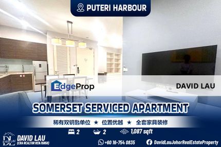 Somerset Puteri Harbour Serviced Apartment 2 Bedrooms 2 Bathrooms, Johor, Nusajaya
