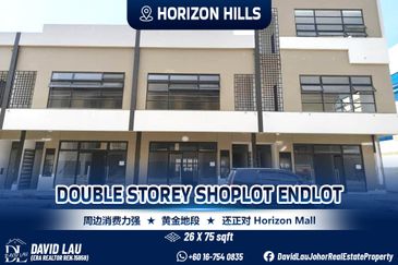 Horizon Hills Horizon Square Double Storey Shoplot Endlot for Rent