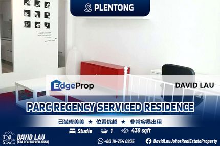 PARC Regency Serviced Residence Studio Unit, Johor, Johor Bahru