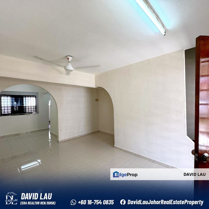 Damai Jaya 2-Storey Low-Cost Terrace House for Rent, Johor, Skudai