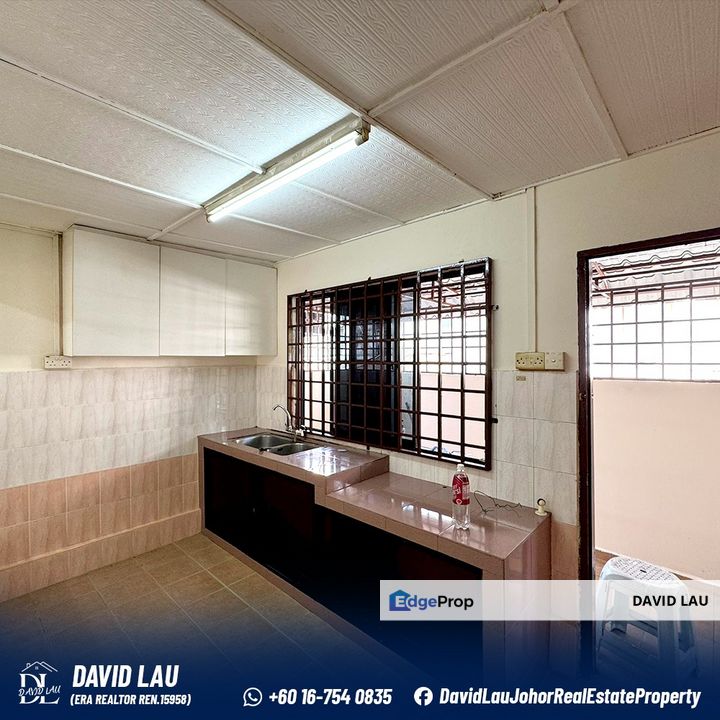 Damai Jaya 2-Storey Low-Cost Terrace House for Rent, Johor, Skudai