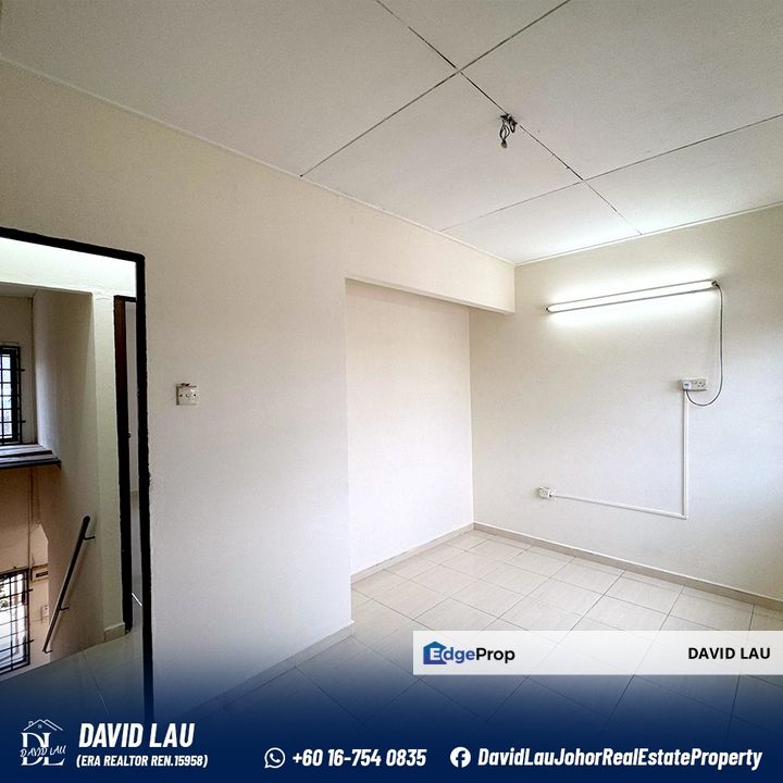 Damai Jaya 2-Storey Low-Cost Terrace House for Rent, Johor, Skudai