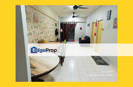 Cheras batu 9 apartment for rent, big balcony, aircond, water heater, Selangor, Batu 9th Cheras