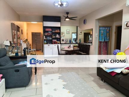 🏡 Renovated 3R2B @ Aman Heights Bukit Serdang | 1238sqft | Side-by-Side Carpark, Selangor, Seri Kembangan
