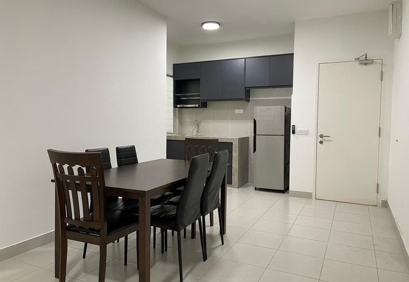 {Kitchen cabinet} Harmoni Apartment , Eco Majestic , Semenyih