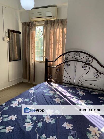 Cozy 1+1 Bedroom Unit | Partially Renovated | Affordable Rent | Menara Seputih Condo, KL, Kuala Lumpur, Seputeh